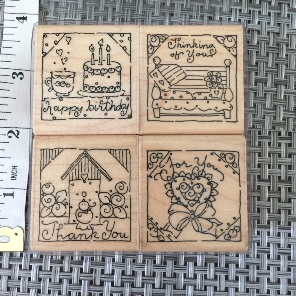 Stamp set small sentiments